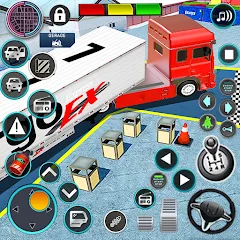 Скачать взломанную Truck parking Jam Game: Puzzle  [МОД Бесконечные монеты] - стабильная версия apk на Андроид