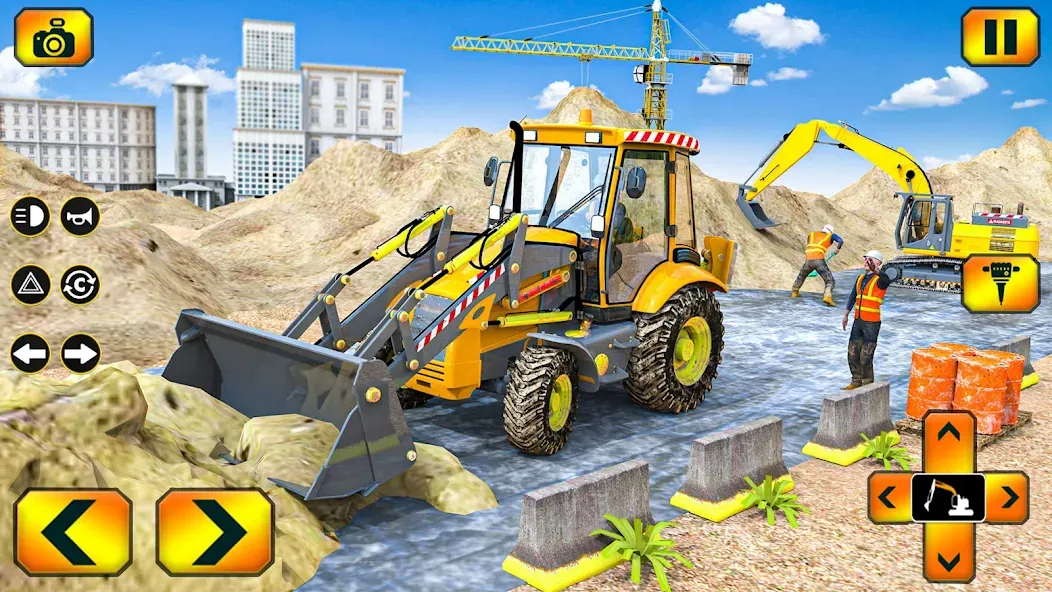 Sand Excavator Simulator Games  [МОД Все открыто] Screenshot 4