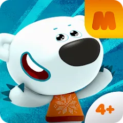 Скачать взлом Be-be-bears - Creative world  [МОД Бесконечные монеты] - полная версия apk на Андроид