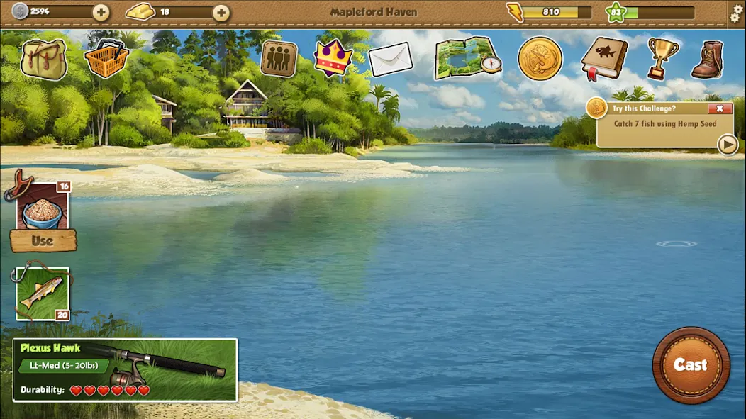 Fishing World (Фишинг Ворлд)  [МОД Бесконечные деньги] Screenshot 5