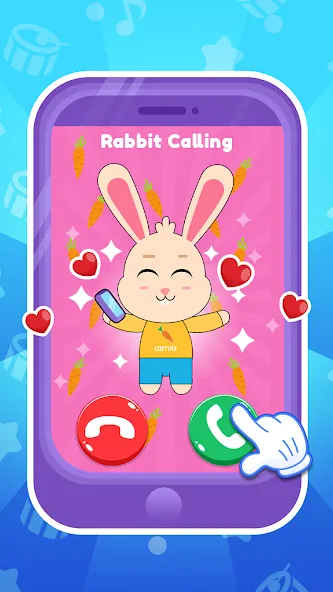 Baby Phone: Toddler Games (Беби Фон)  [МОД Много монет] Screenshot 3