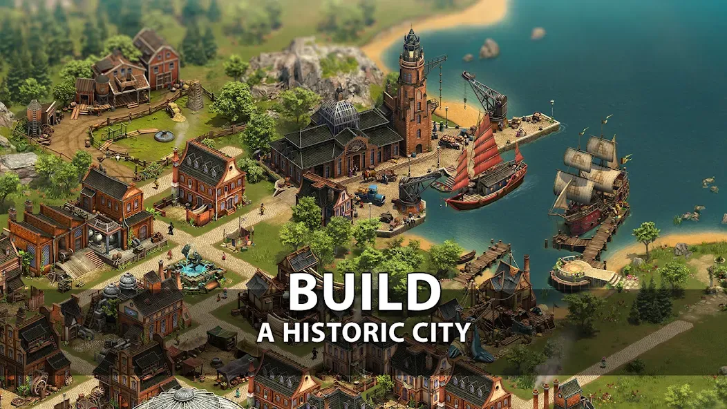 Forge of Empires: Build a City (Фордж оф Эмпайрс)  [МОД Unlocked] Screenshot 1