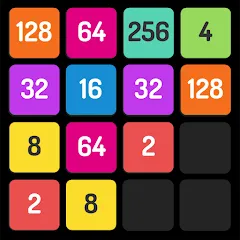 Взлом X2 Blocks - 2048 Number Game (Блоки)  [МОД Бесконечные монеты] - полная версия apk на Андроид