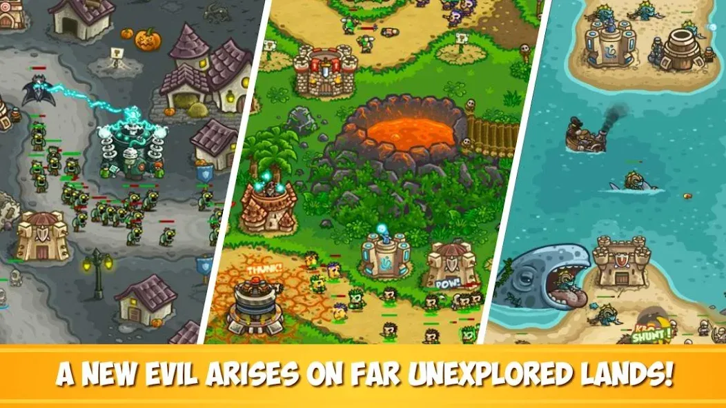 Kingdom Rush Frontiers TD (Кингдом Раш Фронтис ТД)  [МОД Бесконечные деньги] Screenshot 2