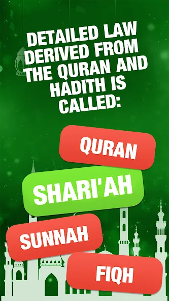 Islamic General Knowledge Quiz  [МОД Много монет] Screenshot 5