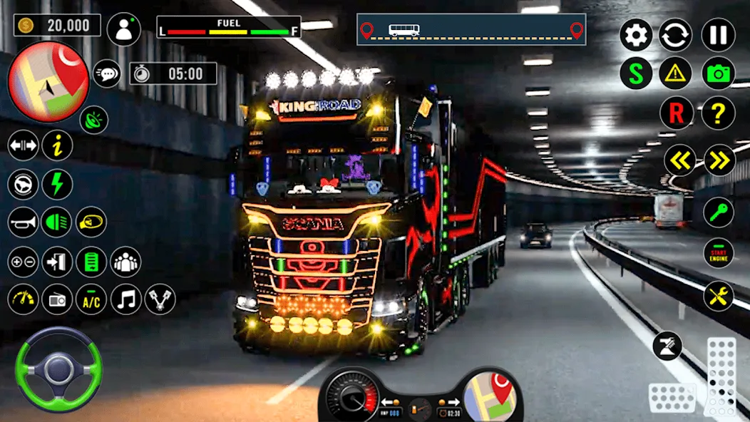 US Truck City Transport Sim 3d  [МОД Все открыто] Screenshot 4