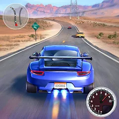 Скачать взломанную Street Racing HD (Стрит Рейсинг ХД)  [МОД Много монет] - последняя версия apk на Андроид