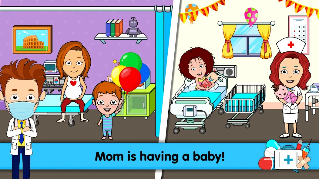 My Hospital Town Doctor Games  [МОД Mega Pack] Screenshot 2