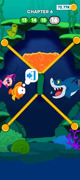 Neptune vs Mermaid: Fish Prank (Нептун против Русалки)  [МОД Меню] Screenshot 5