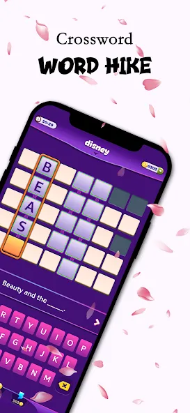 Word Hike -Inventive Crossword (Уорд Хайк)  [МОД Бесконечные деньги] Screenshot 1