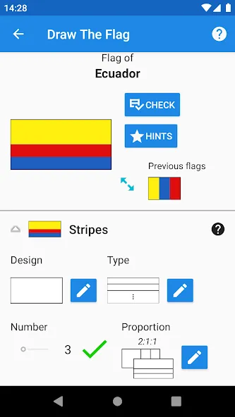 Draw The Flag - Quiz & Maker  [МОД Много монет] Screenshot 3