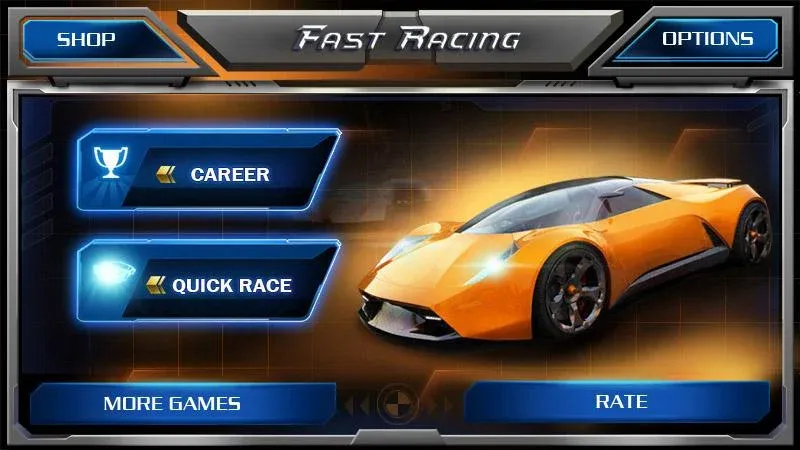 Fast Racing 3D  [МОД Mega Pack] Screenshot 5