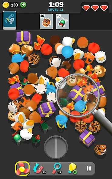 Find 3D - Match 3D Items (Файнд 3Д)  [МОД Unlimited Money] Screenshot 3