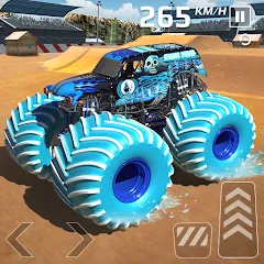 Скачать взломанную Car Games: Monster Truck Stunt (Монстртрак стант)  [МОД Меню] - последняя версия apk на Андроид