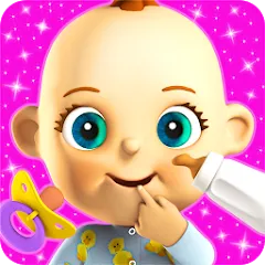 Скачать взломанную Talking Babsy Baby  [МОД Меню] - последняя версия apk на Андроид