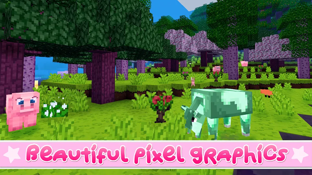 Kawaii World - Craft and Build (Кавайи Ворлд)  [МОД Бесконечные монеты] Screenshot 4