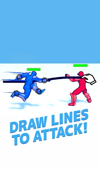 Draw Action: Freestyle Fight (Дроу Экшн)  [МОД Unlimited Money] Screenshot 1