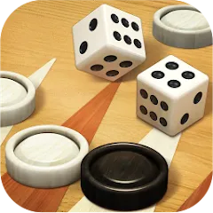 Взломанная Backgammon Masters  [МОД Бесконечные монеты] - стабильная версия apk на Андроид