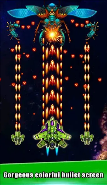 Galaxy Attack - space shooting (Гэлакси Атак)  [МОД Menu] Screenshot 4