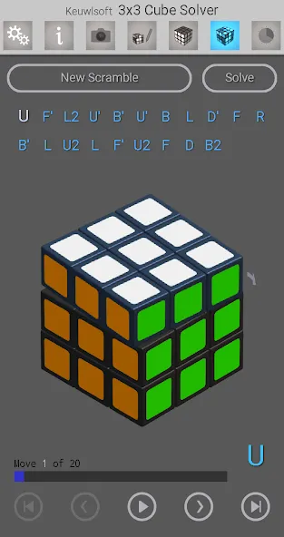 3x3 Cube Solver (х3 кубик решатель)  [МОД Бесконечные деньги] Screenshot 4