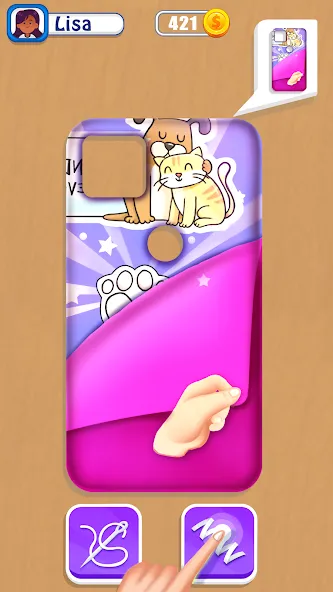 Phone Case DIY Mobile Games  [МОД Все открыто] Screenshot 3