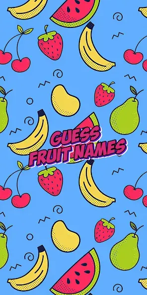 Guess the fruit name game  [МОД Много монет] Screenshot 1