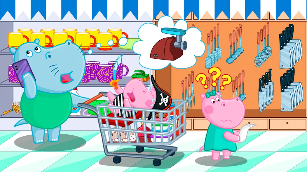 Supermarket: Shopping Games  [МОД Много денег] Screenshot 2