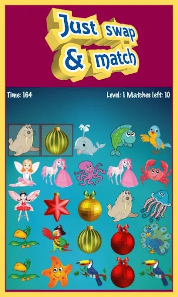 Sweet Match 3 Puzzle Game  [МОД Menu] Screenshot 1