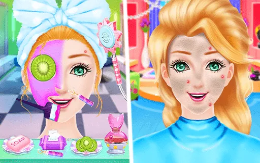 Doll Makeover - Fashion Queen (Игры по макияжу для девочек)  [МОД Бесконечные деньги] Screenshot 2