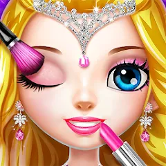 Скачать взлом Princess Makeup Salon  [МОД Все открыто] - стабильная версия apk на Андроид