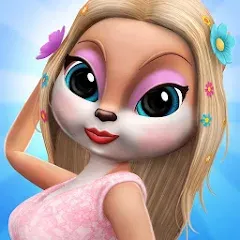 Скачать взлом Talking Cat Kimmy Superstar  [МОД Mega Pack] - полная версия apk на Андроид