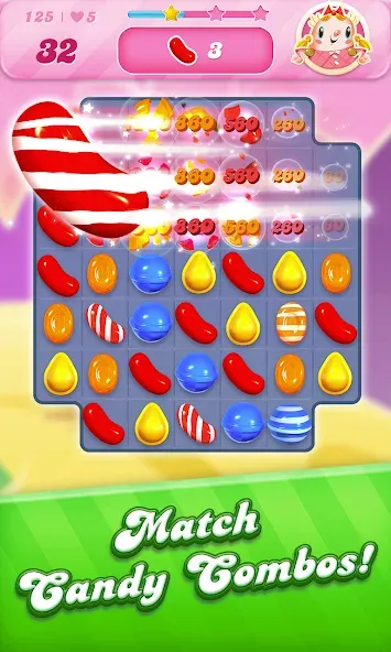 Candy Crush Saga (Кенди Краш Сага)  [МОД Mega Pack] Screenshot 2