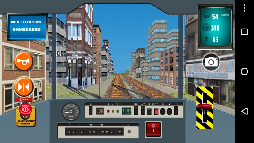 Metro Train Simulator 2023 (Метро Симулятор Поезда 2023)  [МОД Меню] Screenshot 1