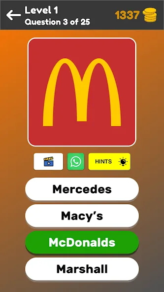 Logo Game: Multiple Choice  [МОД Mega Pack] Screenshot 3