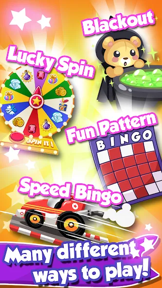 Bingo PartyLand 2: Bingo Games (Бинго Патиленд 2)  [МОД Бесконечные деньги] Screenshot 3