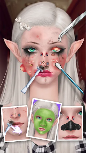 Ear Salon ASMR Ear Wax& Tattoo (АСМР)  [МОД Много монет] Screenshot 2