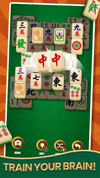 Mahjong Solitaire - Master (Маджонг Солитер)  [МОД Unlocked] Screenshot 1