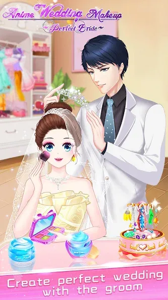 Makeup Bride: Perfect Wedding  [МОД Бесконечные монеты] Screenshot 3