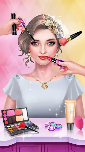 Dream Wedding: Bride Dress Up  [МОД Много монет] Screenshot 1