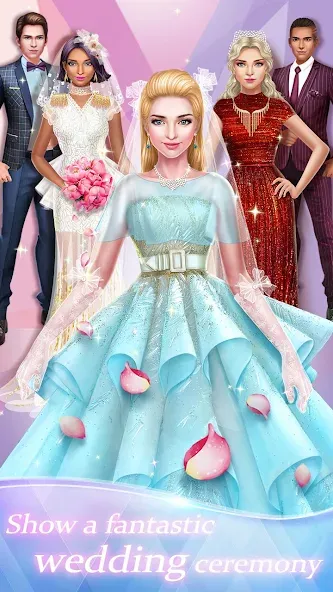 Dream Wedding: Bride Dress Up  [МОД Много монет] Screenshot 2