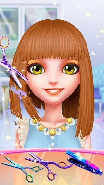 Girls Hair Salon  [МОД Menu] Screenshot 5