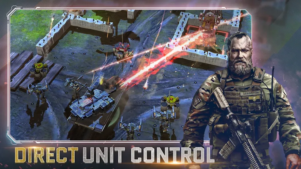 War Commander: Rogue Assault (Уор Коммандер)  [МОД Бесконечные деньги] Screenshot 1