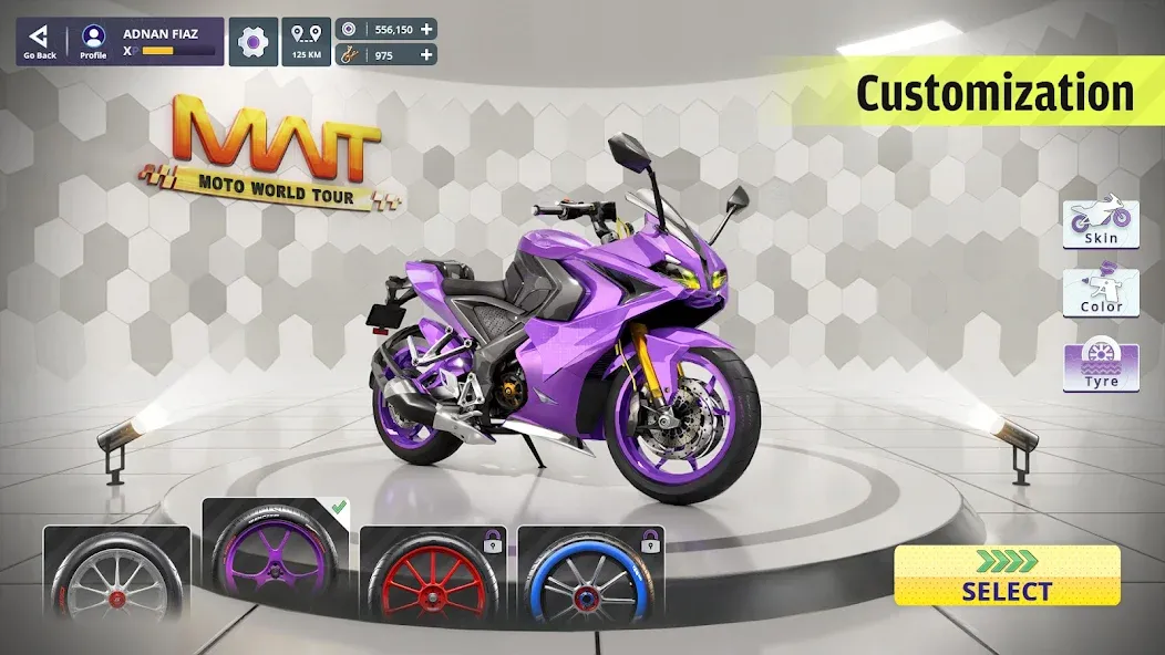 Moto World Tour: Bike Racing  [МОД Бесконечные монеты] Screenshot 4