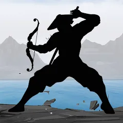 Взломанная Sword Shadow Fighting Game 3D  [МОД Все открыто] - стабильная версия apk на Андроид