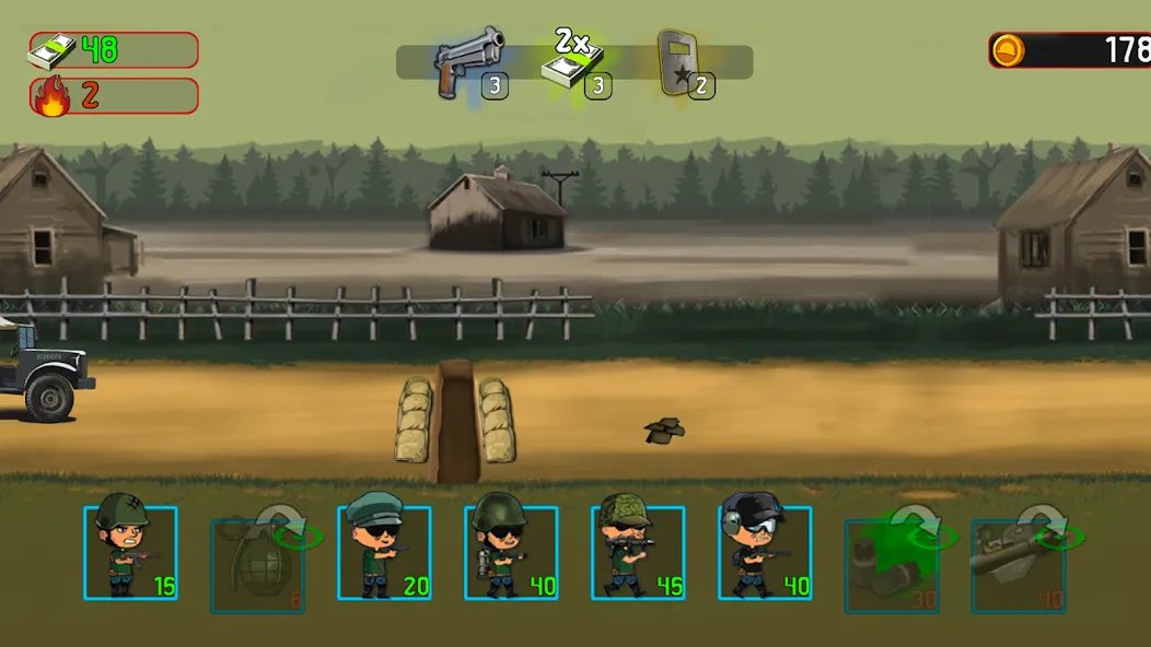 Army War: Military Troop Games  [МОД Много монет] Screenshot 2