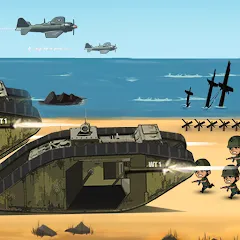 Скачать взломанную Army War: Military Troop Games  [МОД Много монет] - стабильная версия apk на Андроид