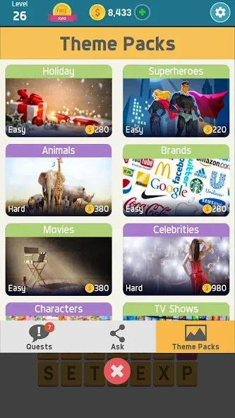 Pictoword: Fun Brain Word Game (Пиктоворд)  [МОД Unlimited Money] Screenshot 5