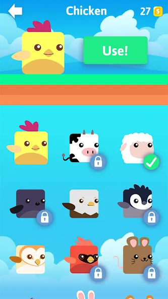 Stacky Bird: Fun Egg Dash Game (тэки птица)  [МОД Меню] Screenshot 4