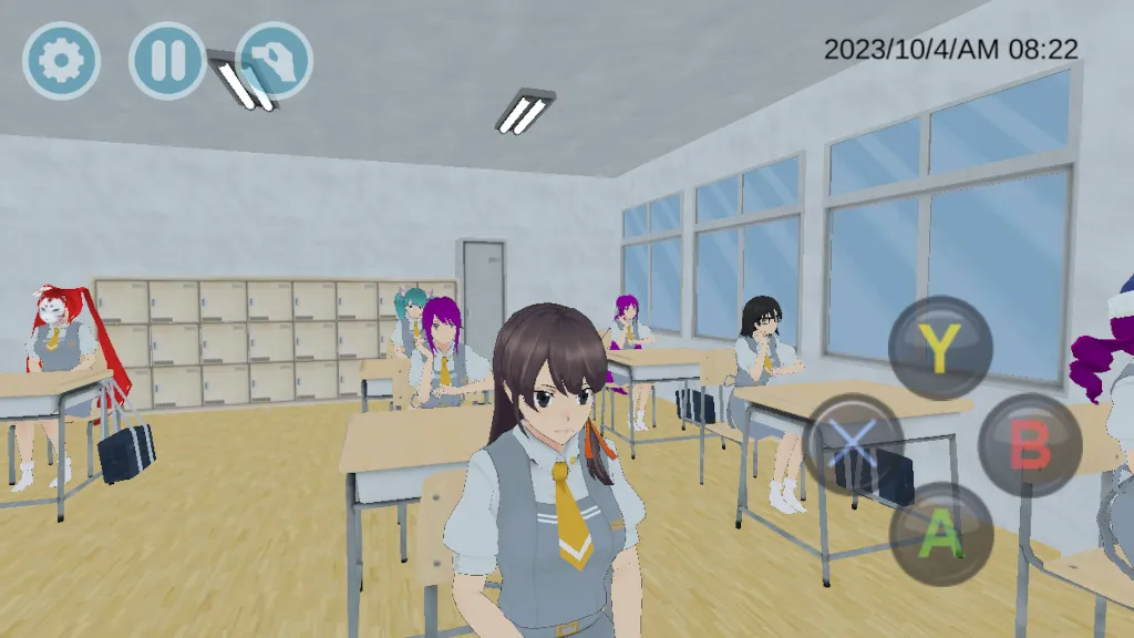 High School Simulator 2018 (Хай Скул Симулятор 2018)  [МОД Unlocked] Screenshot 1