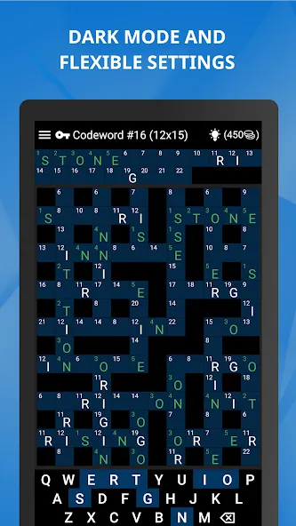 Keywords — Codeword Puzzle  [МОД Бесконечные деньги] Screenshot 3